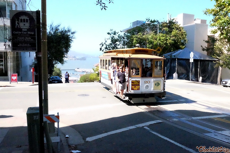 Tram from Fishermans Wharf, San Francisco