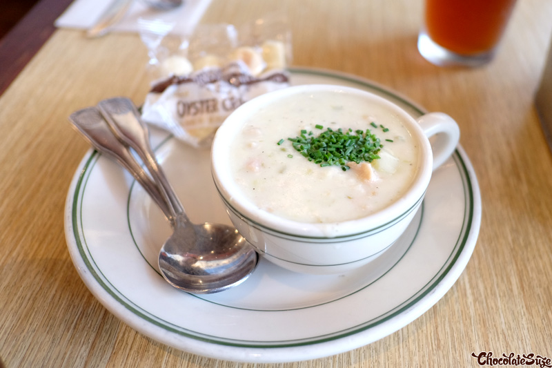 Clam chowder at Woodhouse Fish Co, San Francisco